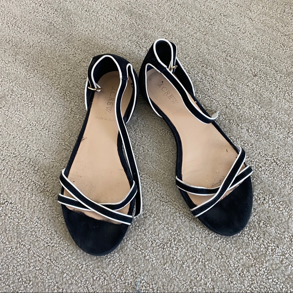 J. Crew Sandals Size 7 Made In Italy